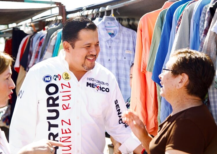 “Atenderé las necesidades del comercio ambulante”: Arturo Núñez Ruiz