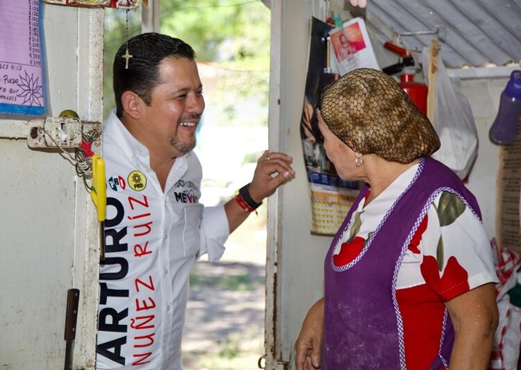 “Atenderé las necesidades del comercio ambulante”: Arturo Núñez Ruiz