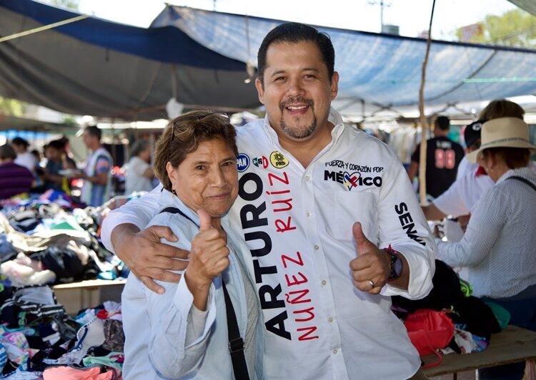 “Atenderé las necesidades del comercio ambulante”: Arturo Núñez Ruiz
