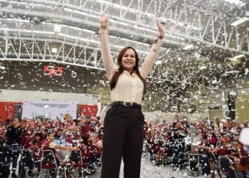 Se registra Carmen Lilia como candidata a la alcaldía de NLD ante el IETAM