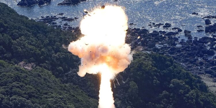 Cohete privado japonés Kairos explotó