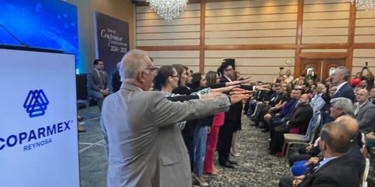Toma protesta consejo directivo de COPARMEX Reynosa