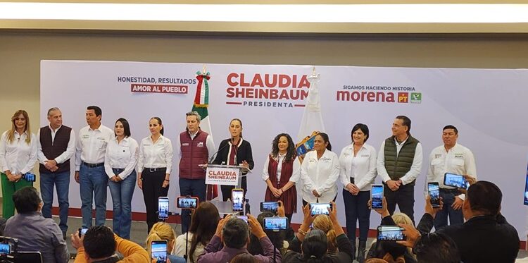 “En Tamaulipas nos vamos a llevar todo hasta el 3.er Senador o Senadora”: Claudia Sheinbaum