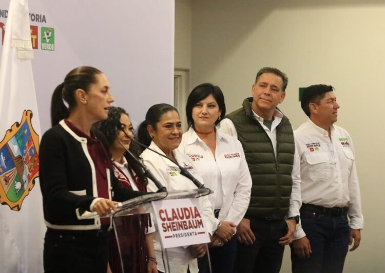“En Tamaulipas nos vamos a llevar todo hasta el 3.er Senador o Senadora”: Claudia Sheinbaum