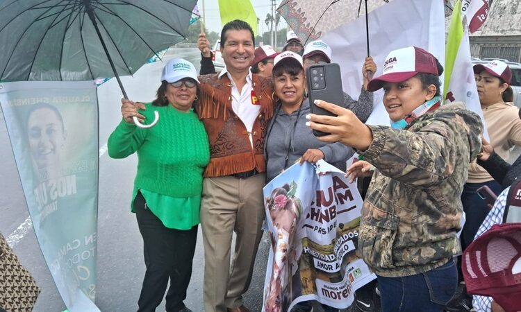 Francisco Chavira y Claudia Sheinbaum, La Esperanza en la Ribereña