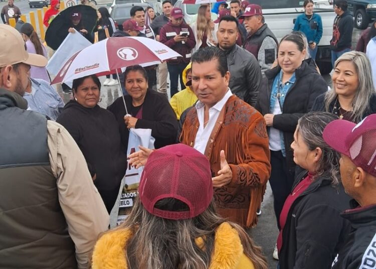 Francisco Chavira y Claudia Sheinbaum, La Esperanza en la Ribereña
