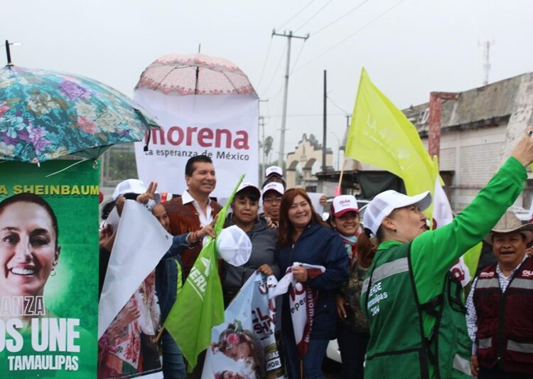 Francisco Chavira y Claudia Sheinbaum, La Esperanza en la Ribereña