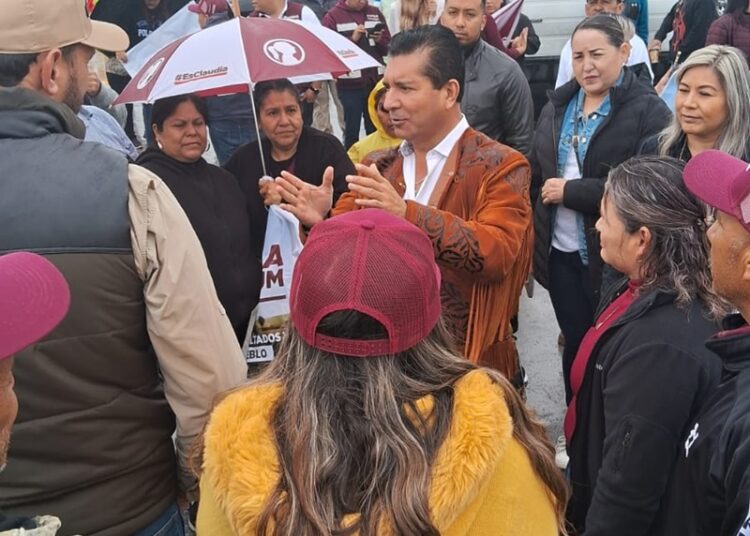 Francisco Chavira y Claudia Sheinbaum, La Esperanza en la Ribereña