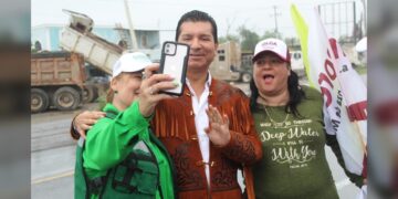 Francisco Chavira y Claudia Sheinbaum, La Esperanza en la Ribereña