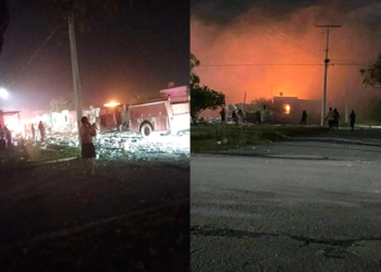 Fuerte explosión en fraccionamiento deja casas colapsadas y un muerto en Valle Hermoso
