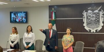 Toma protesta Giovanni Barrios Moreno, cómo titular de SSP, Tránsito y Vialidad