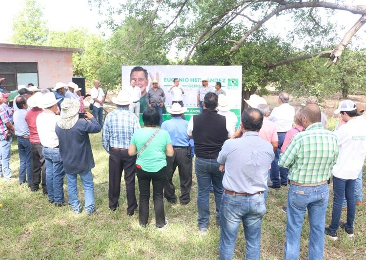 Impulsa Eugenio propuestas de Sheinbaum para tecnificar el campo