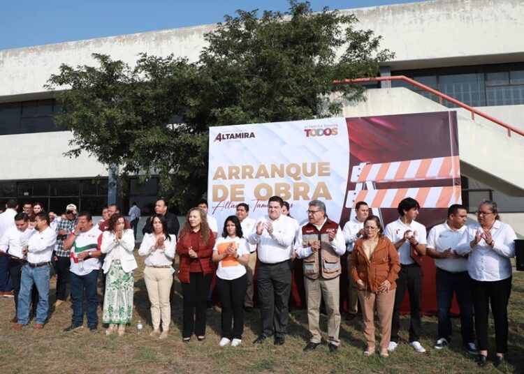 Impulsa alcalde altamirense la educación superior con mejoras en su infraestructura