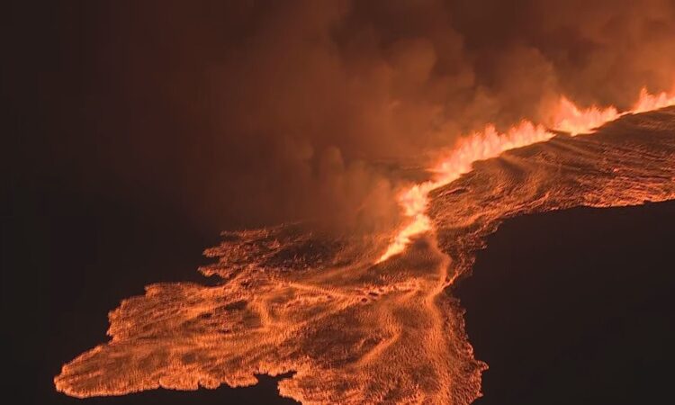 Islandia declaró estado de emergencia por erupción volcánica