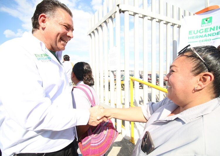 Justicia laboral y empleos mejor pagados, acciones que impulsará Eugenio Hernández desde el Senado