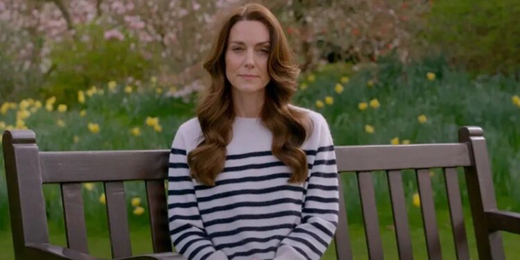 Kate Middleton preparó un mensaje que tiene cáncer