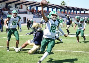 Continúa con éxito futbol americano de la UAT categoría  intermedia