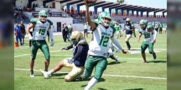 Continúa con éxito futbol americano de la UAT categoría  intermedia