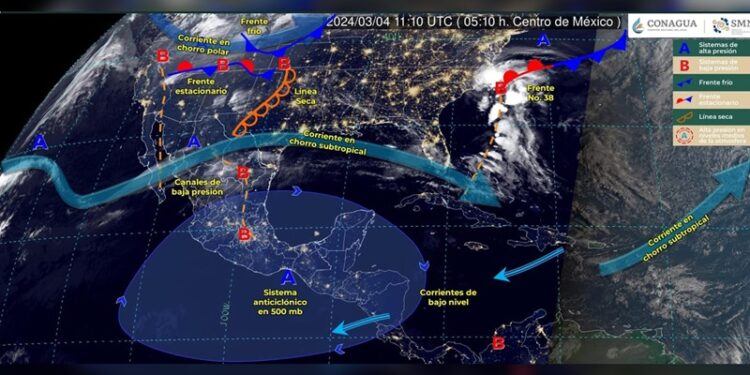 Prepárate, esto dice el pronóstico del clima