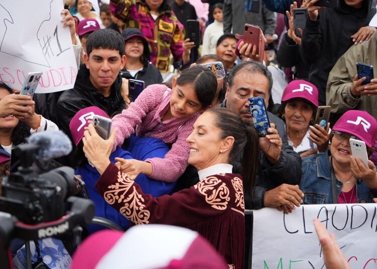 Van neolaredenses por 2.º piso de la 4T, respaldan proyecto de nación de Claudia Sheinbaum