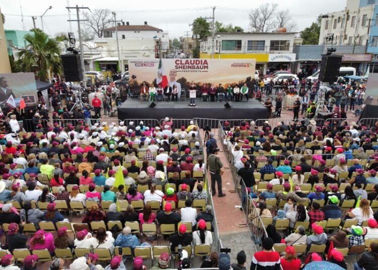 Van neolaredenses por 2.º piso de la 4T, respaldan proyecto de nación de Claudia Sheinbaum