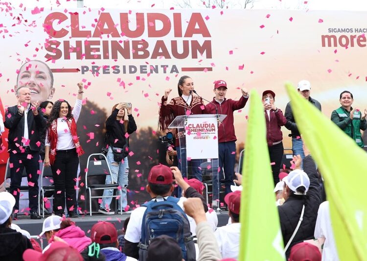 Van neolaredenses por 2.º piso de la 4T, respaldan proyecto de nación de Claudia Sheinbaum