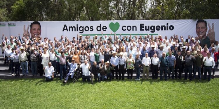 Impresionante apoyo priísta a Geño