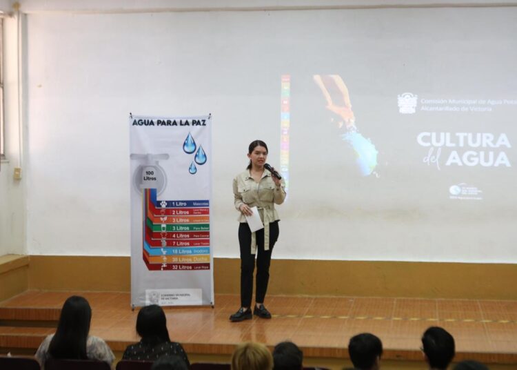 COMAPA Victoria concientiza sobre uso y cuidado del agua