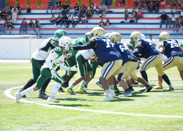 Continúa con éxito futbol americano de la UAT categoría  intermedia