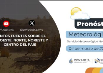 #PronósticodelTiempo para hoy Lunes 04 de marzo de 2024