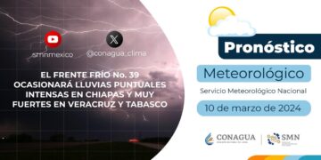 #PronósticodelTiempo para hoy Lunes 11 de marzo de 2024