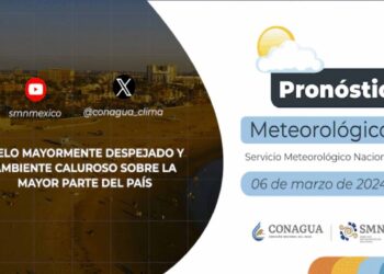 #PronósticodelTiempo para hoy Miércoles 06 de marzo de 2024