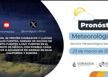 #PronósticodelTiempo para hoy Sábado 23 de marzo de 2024