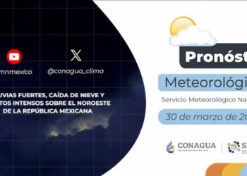 #PronósticodelTiempo para hoy Sábado 30 de marzo de 2024