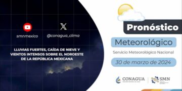 #PronósticodelTiempo para hoy Sábado 30 de marzo de 2024