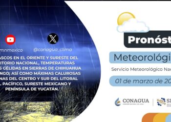 #PronósticodelTiempo para hoy Viernes 01 de marzo de 2024