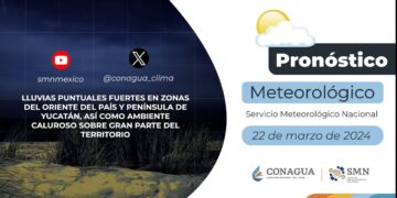 #PronósticodelTiempo para hoy Viernes 22 de marzo de 2024