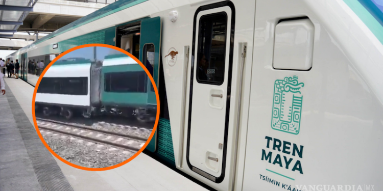 Investigan descarrilamiento de Tren Maya en Tixkokob, Yucatán