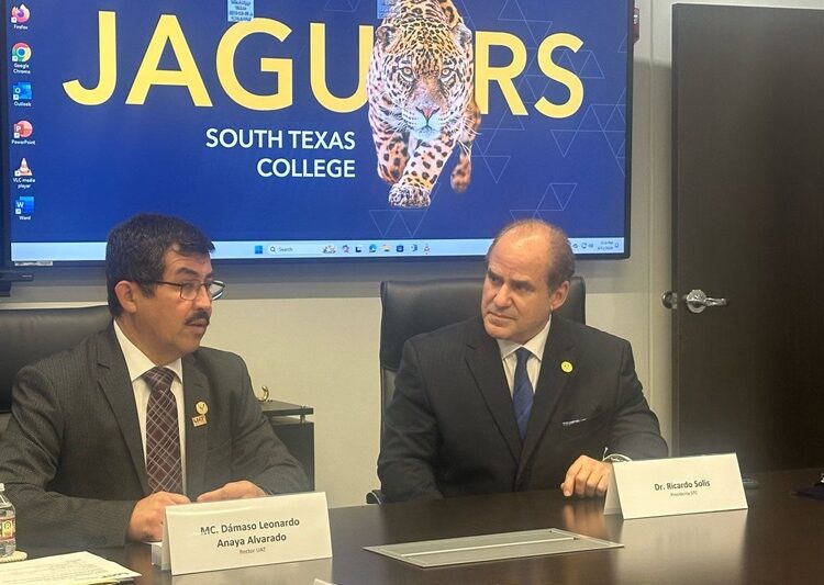 “Estamos haciendo historia entre la UAT y el South Texas College”: Dámaso Anaya