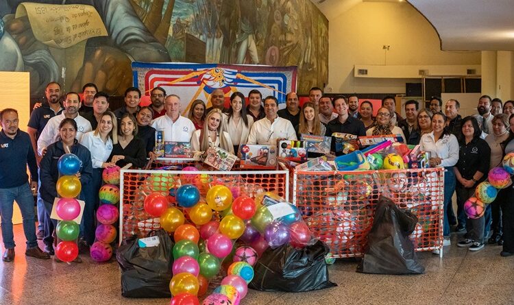Promueve la UAT colecta de juguetes para celebrar el Día del Niño