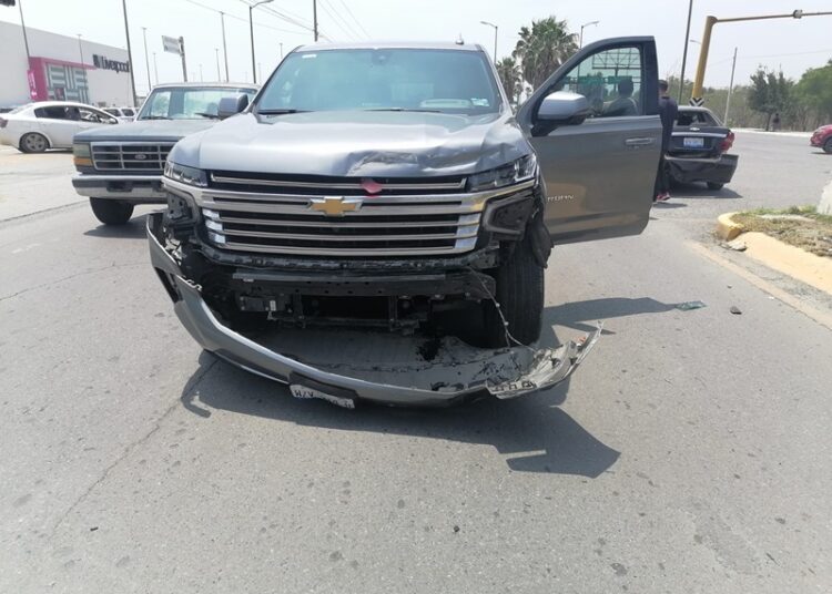 Alerta: Choque deja dos personas lesionadas en Ciudad Victoria