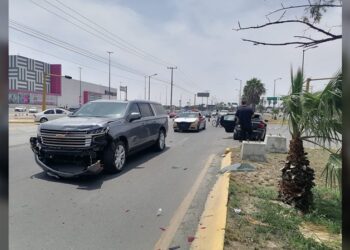 Alerta: Choque deja dos personas lesionadas en Ciudad Victoria
