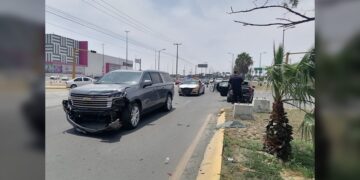 Alerta: Choque deja dos personas lesionadas en Ciudad Victoria