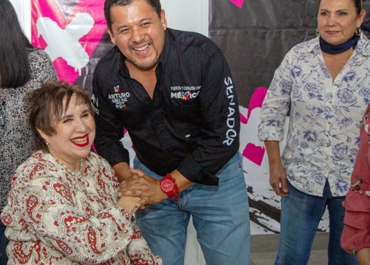 Arturo Núñez trabajará por Tamaulipas de la mano con la futura Presidenta de México, Xóchitl Gálvez