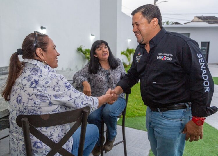 Arturo Núñez trabajará por Tamaulipas de la mano con la futura Presidenta de México, Xóchitl Gálvez