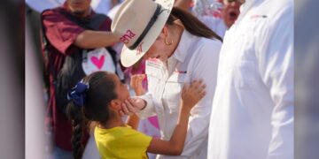 Asegura candidata Carmen Lilia más prosperidad para la niñez de NLD