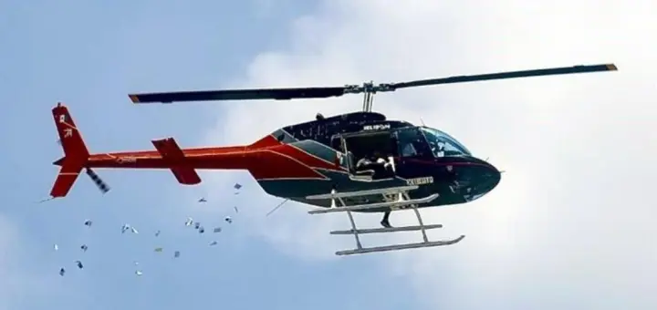 Cayó helicóptero en CDMX; 3 personas murieron