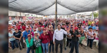 Ciudadanos respaldan programas y proyectos de Carlos Peña Ortiz