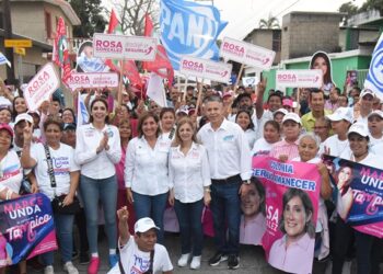 Colonia Del Bosque se pronuncia por la continuidad con Rosa González, Chucho Nader y Marcela Unda