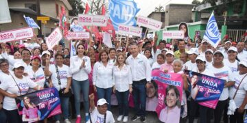 Colonia Del Bosque se pronuncia por la continuidad con Rosa González, Chucho Nader y Marcela Unda